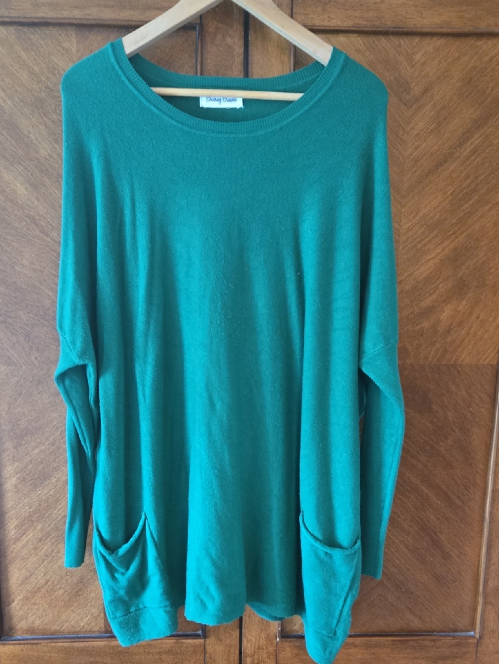 Tunic Top with Pockets - Green